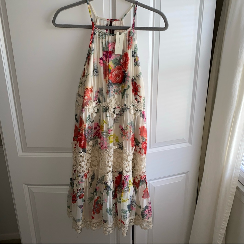 Ranna Gill Anthropologie Dress Floral Small NWT - Picture 12 of 13